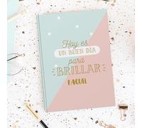 Wanapix | Agenda Personalizada 2026-2027 | Agenda Anual Dia/semana por Página | Encuadernada 2026-2027 | Planificador anual | 16x21cm | Año 2026/27 | Hoy es un buen día