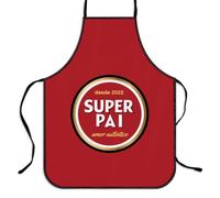 Wanapix | Avental personalizado para o Dia dos Pais | Aventais de cozinha para homem | Avental | Presentes para o Dia dos Pais | Presente original para ele | Super pai
