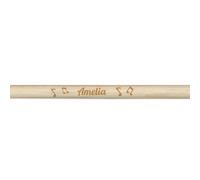 Wanapix | Baquetas Personalizadas con Nombre | Baquetas Bateria Personalizadas | Palillos Tambor | Madera de Nogal | 5A - 1,4ø x 40,5 cm | Músico