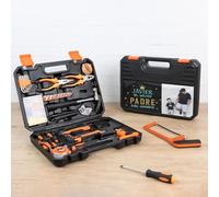 Wanapix | Caja de Herramientas Personalizado | Maletín Rígido cierre Seguro | Incluye 19 herramientas | Personaliza con Foto y nombre | Mejor padre