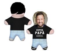 Wanapix | Cojín Almohada Grande Personalizada con Foto | Impresa Doble Cara 3D | Personalizado con tu Foto | Regalo Original y Divertido | Día del Padre | Mejor en el Mundo