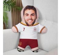Wanapix | Cojín Muñeco XL Personalizado España|Fútbol Mundial 2026 |Mini Yo