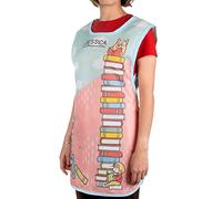 Wanapix | Estola Maestra Personalizada con Nombre o Texto| Babi Profesora personalizable | Bata profesora| Guardería, Infantil, Primaria |Casulla maestra | Azul - Teacher Books