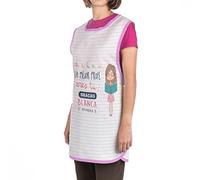 Wanapix | Estola Maestra Personalizada con Nombre o Texto| Babi Profesora personalizable | Bata profesora| Guardería, Infantil, Primaria |Casulla maestra | Rosa - (a, e, i, o, u) Profesora