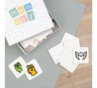 Wanapix | Juego de Memoria Personalizado | Juego De Cartas Educativo | 48 Cartas Infantiles para Emparejar | Aprende Jugando | Supers