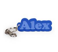 Wanapix | Llavero Personalizado de Metacrilato Con Tu Nombre | Cualquier Texto, Palabra o Nombre | Hasta 12 Caracteres | Llaveros de Regalo