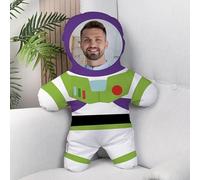 Wanapix | Muñeco Almohada Grande Personalizado con Foto | Impresa Doble Cara 3D | Regalo Original y Divertido | hasta el Infinito | Astronauta