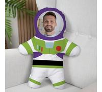 Wanapix | Muñeco Almohada Personalizado con Foto | Impresa Doble Cara 3D | Regalo Original y Divertido | hasta e Infinito | Astronauta