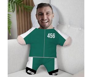 Wanapix | Muñeco Personalizado con Foto | Personaliza con tu Foto | Impresa Doble Cara 3D | Regalo Original y Divertido | Serie Calamar | Squid Game