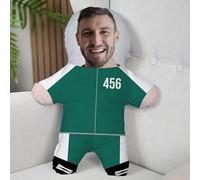 Wanapix | Muñeco Personalizado Pequeño con Foto | Personaliza con tu Foto | Impresa Doble Cara 3D | Regalo Original y Divertido | Serie Calamar | Squid Game