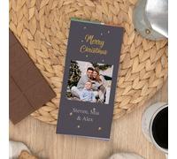 Wanapix | Tableta de Chocolate Personalizada | Regalo Día de Navidad | Chocolate para Regalar | 80gr | Chocolate con Leche | Christmas photo