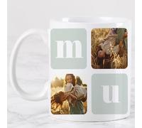 Wanapix | Taza Día de Madre Personalizada | Regalo para Mama | Tazas Originales para Regalar | 325m | Taza Collage Mum