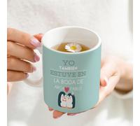 Wanapix | Taza Personalizada para Regalo de Boda | Detalles Boda para Invitados | Yo estuve en la boda | Taza Cerámica | 325 ml