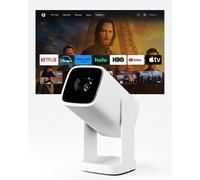 Wanbo Cube 1 Pro - Proyector Inteligente con Android TV y Google Play, Mini proyector portátil Compacto y Altavoz Bluetooth de 8 W, corrección Keystone, Cine en casa para Espacios pequeños