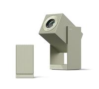 WANBO Cube 2 Pro Proyector Portatil, Android TV/Netflix Oficial, 500 ANSI Nativo 1080P, Giratorio 230°, Enfoque Tiempo Real, Mini Proyector para Móvil, Exterior y Cine en Casa (Verde)