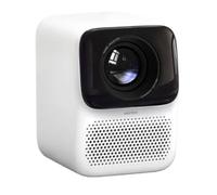 WANBO Nuevo T2 MAX Proyector 1080p Full HD Android 9.0 Mini WiFi Auto Focus 450Ansi Proyector portátil HiFi Sonido en casa al Aire Libre (Blanco)