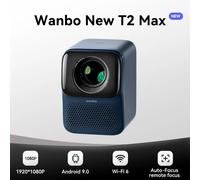WANBO T2 MAX NEW BLUE proyector de película 450 lúmenes ANSI 1920 x 1080 Pixeles Azul