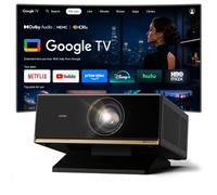 WANBO X7 Pro MAX Proyector Google TV MEMC HDR10, 1500ANSI, 20W Dolby eArc | Compatible 4K, IA Auto Focus Keystone, Wifi Bluetooth, 30dB, HDMI 2.1, FHD 1080P Smart Projector Cine en Casa/Exterior, 2+32G