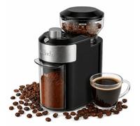 Wancle Macinacaffè Elettrico, Macinacaffè regolabile con 28 livelli di macinatura, macinatura precisa per 2-12 tazze, Per Espresso, caffè filtro e French Press, 220V