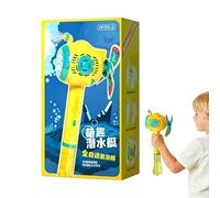 Wand Machine - Luminous Electric Battery Powered Windmill Maker | Handheld Leak-Proof Machine Toy For Outdoor Summer Beach Party Favors Adults Kids Boys Girls, 90ml