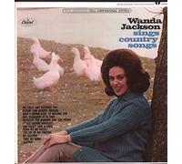 WANDA JACKSON - WANDA JACKSON sings country songs CAPITOL 2438 (LP vinyl record)