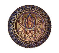 -Wanddekoration - elegante Böhmic Wandkunst, kompliziertes -Design | Boho-Ornament, rustikales Metallkunstwerk, handgefertigtes Wallpaper de pared, spirituelle Heimdekoration, einzigartiges K