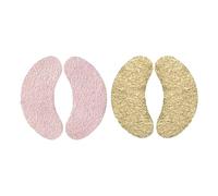 Wander Beauty Reclamación de equipaje - Parches debajo de los ojos de oro rosa y lámina dorada para ojeras e hinchazón, máscara para debajo de los ojos y reafirma, máscara de ojos iluminadora para