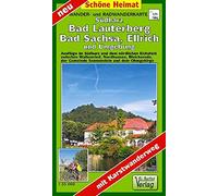 Wander- und Radwanderkarte Südharz, Bad Lauterberg, Bad Sachsa, Ellrich und Umgebung: Ausflüge im Südharz und dem nördlichen Eichsfeld zwischen ... Mit Karstwanderweg. Maßstab 1: 35 000