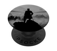 Wanderer Above Sea of Fog Friedrich Arte Minimalizado PopSockets PopGrip Adhesivo