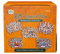 Wanderers Emporium Minis Planos Duros para miniaturas DND con Bases, Escala de 28 mm a 32 mm, Juego de iniciación de Dungeons and Dragons 5e (DM Starter Pack, 183, miniaturas)