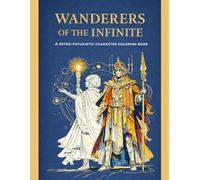 Wanderers of the Infinite: A Retro-Futuristic Character Coloring Book (The Inner Realms Collection)
