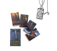 Wanderer's Tarot Deck-Tamaño 12x7 cm - Incluye Collar de Tarot