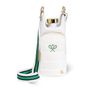 WanderFull Original HydroBag, se adapta a botellas de agua de hasta 32 onzas con correa, bandolera manos libres, bolsa de transporte para botella de agua con bolsillo para teléfono, tenis Ripstop