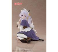 Wandering witch: the journey of elaina estatua pvc elaina cat maid ver