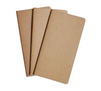 WANDERINGS Repuestos para Diario de Viajero Papel con Lineas, Recargas de Planificador A6 - Paquete de 3 | Recargas para Cuaderno de Viaje Escribir y Diario de Cuero | 8,25x5,5” / 10.5x15 cm (A6)