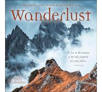 Wanderlust 2025 Wall Calendar: Trekking the Road Less Traveled