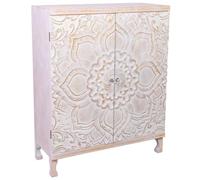 WANDERLUST DECO Armario de Madera de 2 Puertas