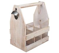 WANDERLUST DECO Botellero de Madera para 6 Botellas - Armario para Vinos y Bebidas