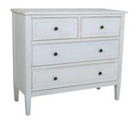 WANDERLUST DECO Comoda de Madera lacada en Blanco