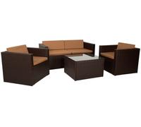 Wanderlust deco Conjunto mesa, sofa y 2 sillones