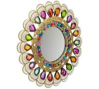 WANDERLUST DECO Espejo con Cristal acrilico de Colores D50x50