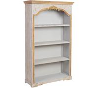 Wanderlust deco Estantería librería de madera gris envejecida 120x45x210h cm