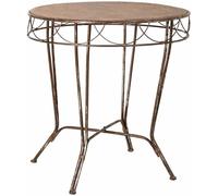 Wanderlust deco Mesa de metal 75.5x75.5x76.8h cm