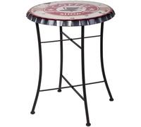 Wanderlust deco Mesa de metal roja 60x75 cm