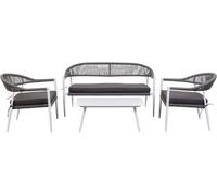 Wanderlust deco Mesa, sofa y 2 sillones multicolor 100x55x45,68x69x75,138x69x75