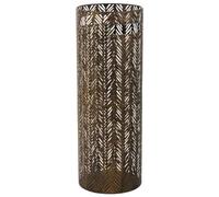 WANDERLUST DECO Paragüero redondo de metal dorado