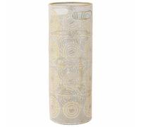 WANDERLUST DECO Paragüero redondo de metal dorado