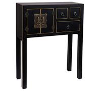 WANDERLUST DECO Recibidor de Madera de 3 cajones y 2 Puertas 63x26x82