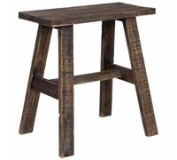 WANDERLUST DECO Taburete de Madera 42x28x43h cm