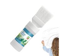 Wandfarbe Weiß - Ausbesserungsfarbe für Wände - Wandreparaturwerkzeug für weiße Farbe - 17,2 cm Fleckenentferner, schnell trocknend, Wandreparaturset mit Pinsel fürr, Flecken, Risse,